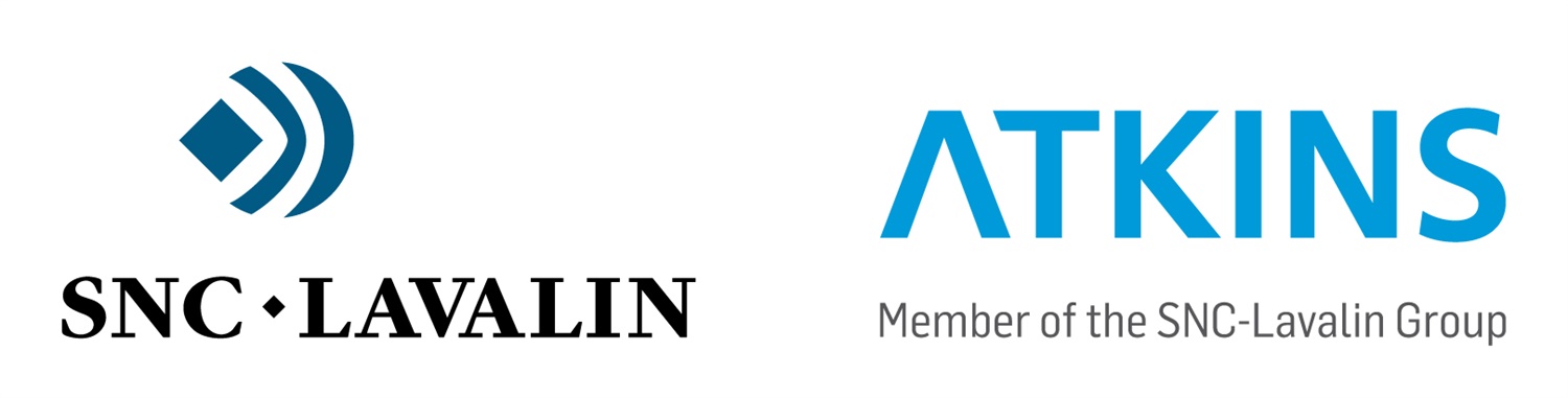 Blue SNC atkins logo